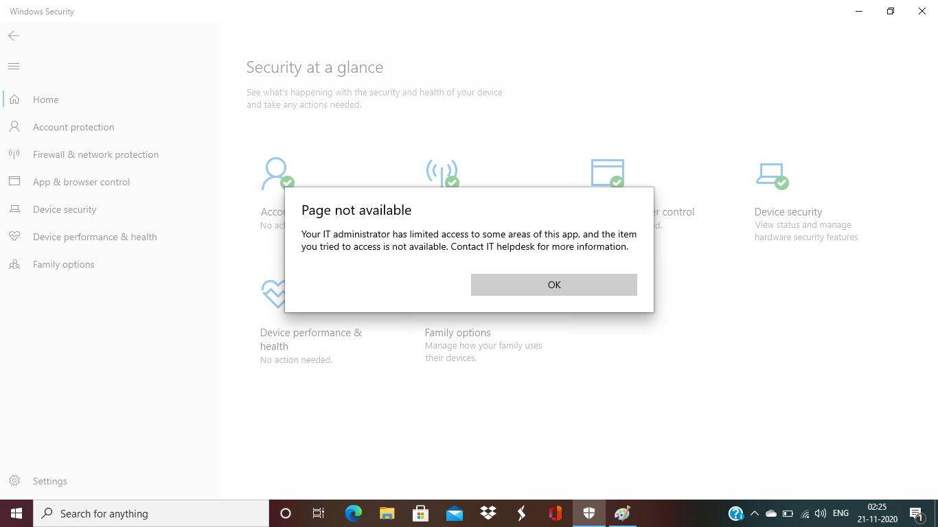'Virus & Threat Protection' system option in my Windows 10 Home 942e4765-2390-45eb-9ded-305595e1e6c2?upload=true.png