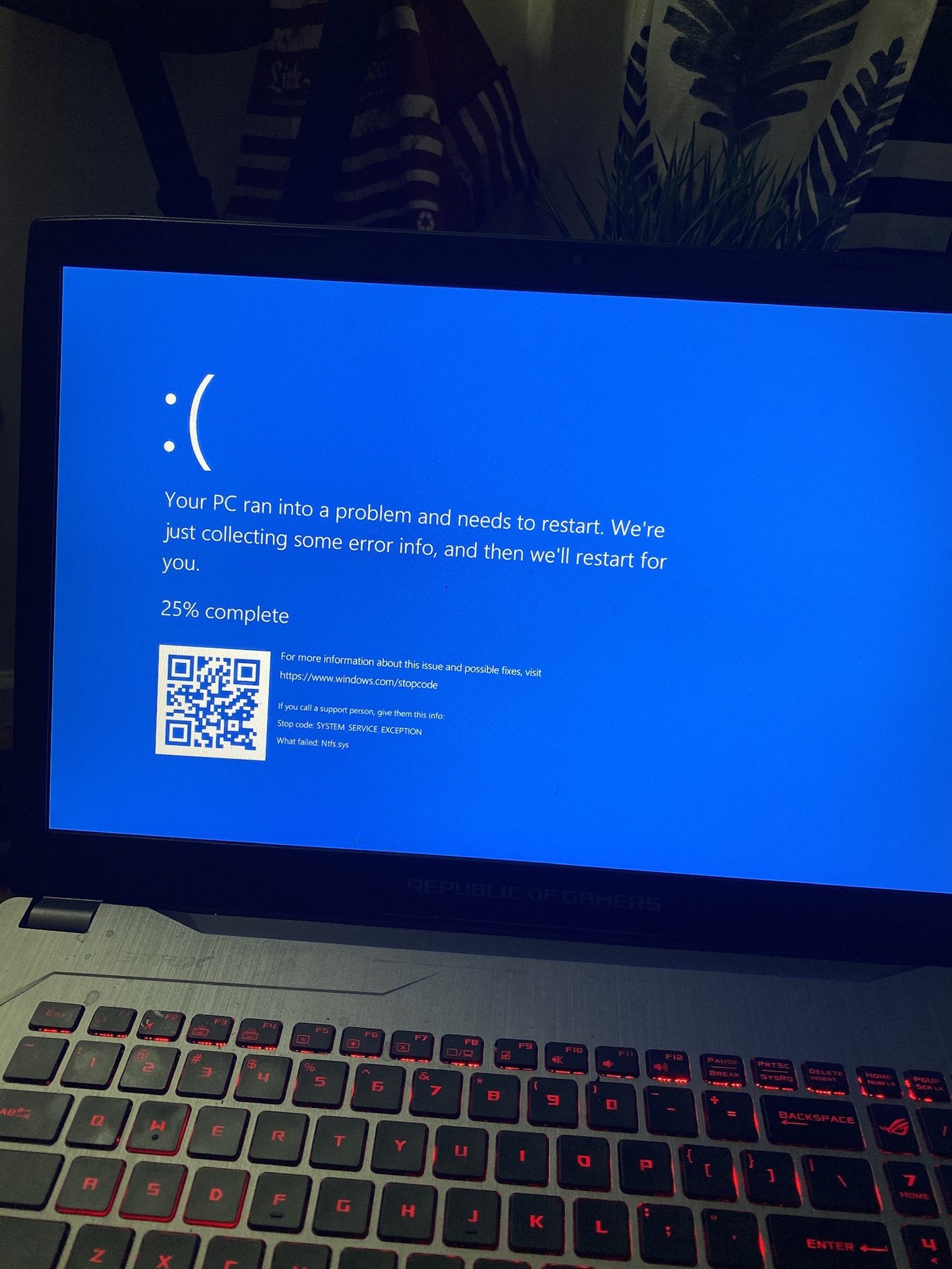 How do I fix Blue screen. 94485ba4-d384-4437-a842-f8f67605c1e4?upload=true.jpg