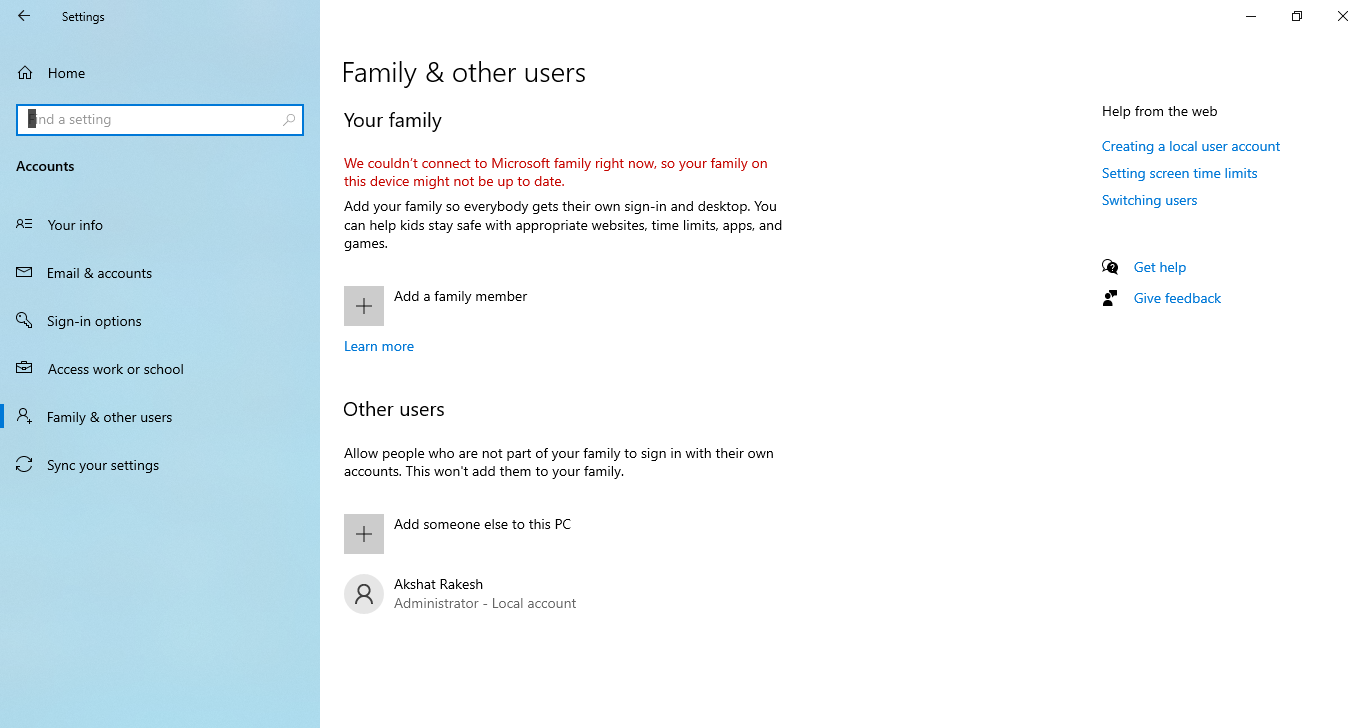 Issue while Switching Users in Windows 10. 94633b9d-9084-482c-8f24-50e527827e83?upload=true.png