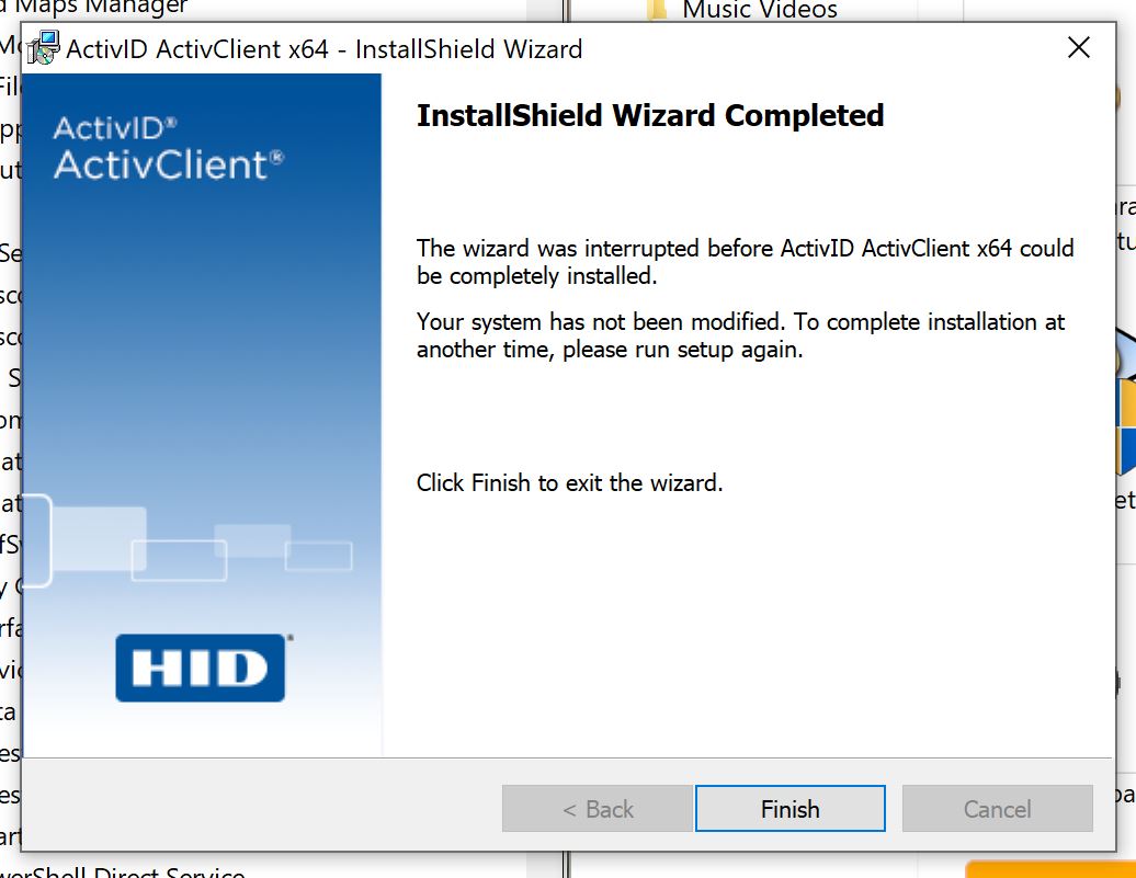 Installing ActivID ActivClient x64 7.1 Causes Installation To Be Interrupted and "Rolling Back" 949635d7-af25-4bfb-9f3c-bfa934dd6462?upload=true.jpg