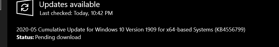 Anyone facing same problem? kb4552931 94bda190-e102-47e8-aca4-95eba364204f?upload=true.png