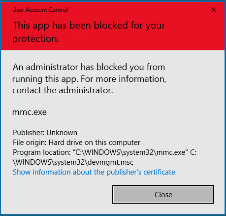 NO ACCESS TO DEVICE MANAGER mmc.exe 94e9271b-fe3f-47c4-9d96-62f2aaef6259?upload=true.png