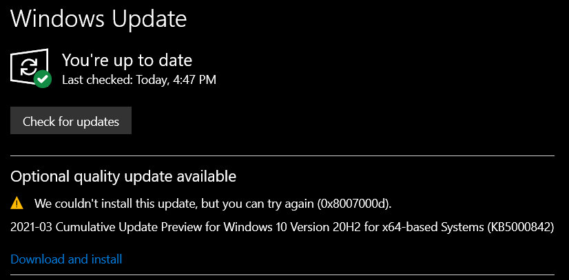 why does this update continuously fail to install 95162c11-7457-4963-ae59-f0ca21df1eac?upload=true.png