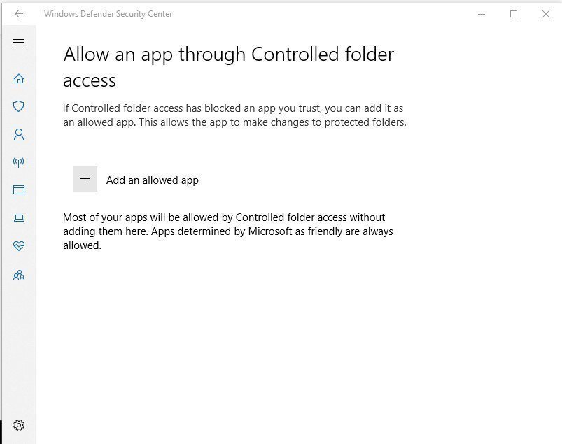 Allow an app through Controled folder access 95dd665d-b798-4554-848e-69a77b47daa5?upload=true.jpg
