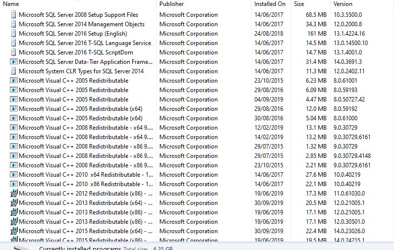 Can I uninstall this lot? 95dea0d4-a510-44af-b686-c4430ac44a4f?upload=true.jpg