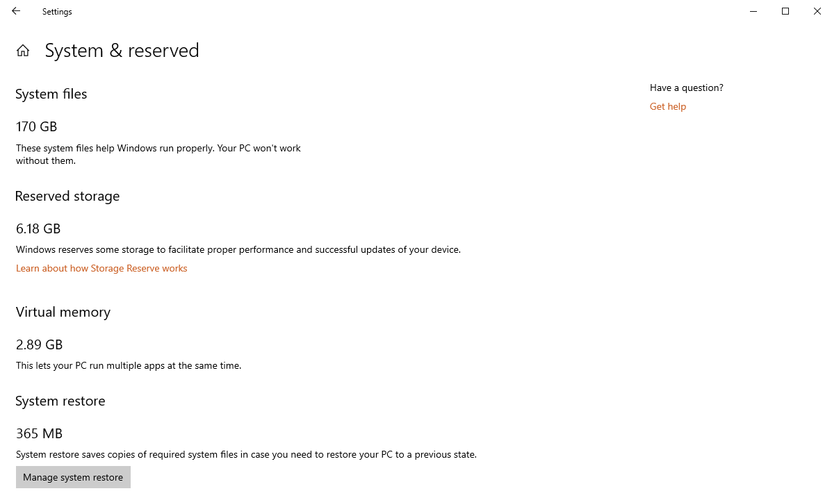 My System files are taking up 183 GB does anyone have a solution? 95ea76bb-50a1-400c-a7b2-594fc089b17a?upload=true.png