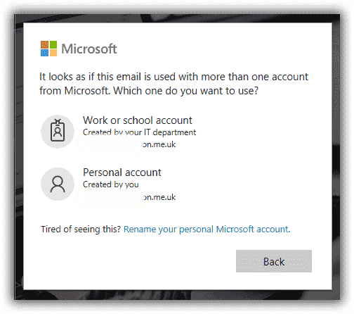 Finding which Office 365 system has my personal email address as a logon? 95f37376-9417-4efa-96aa-c815b75f76dd?upload=true.png