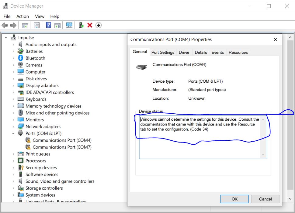Unable connect Putty with COM4 9648c767-595f-45d7-8b4e-f461c07fc777?upload=true.jpg