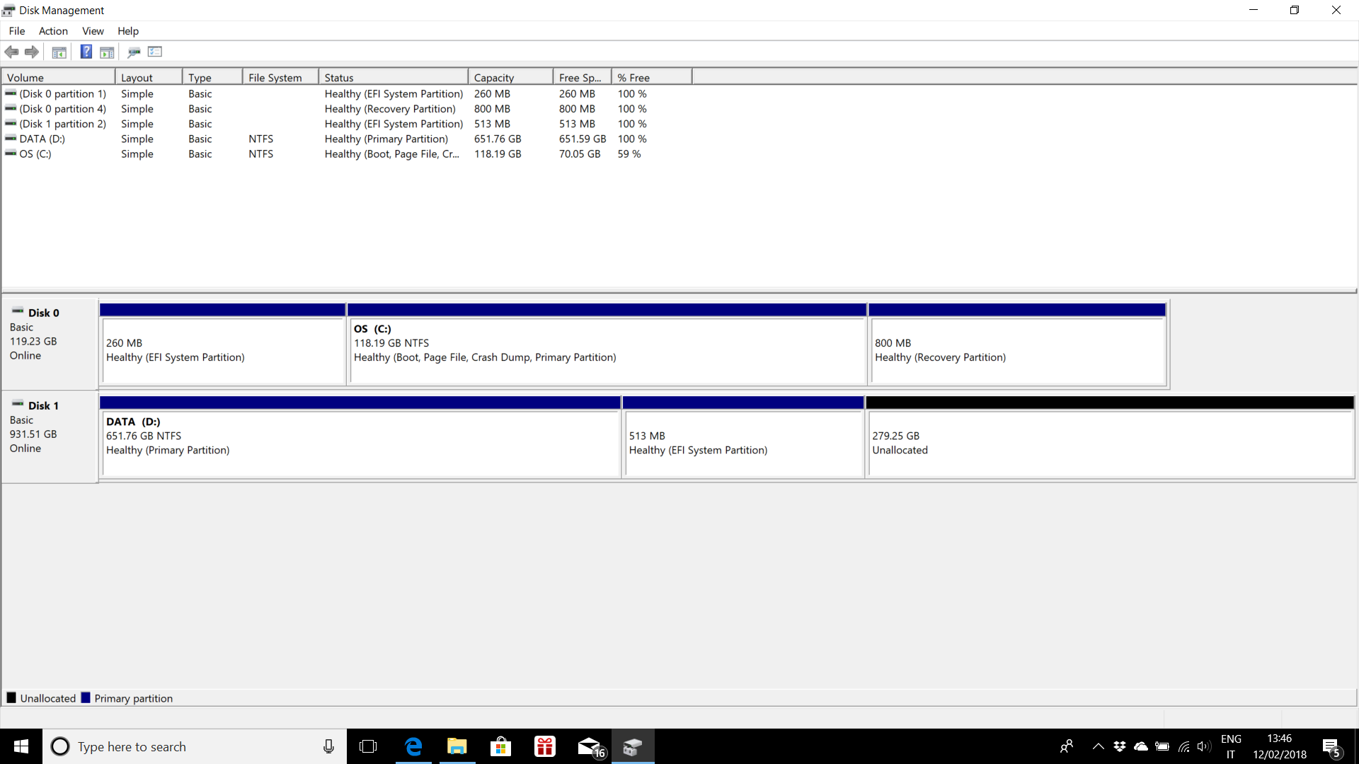 I cannot extend my drive and it's showing me "The operation you selected will convert the... 9663a477-7557-4b85-8559-a1c7294b62dc?upload=true.png