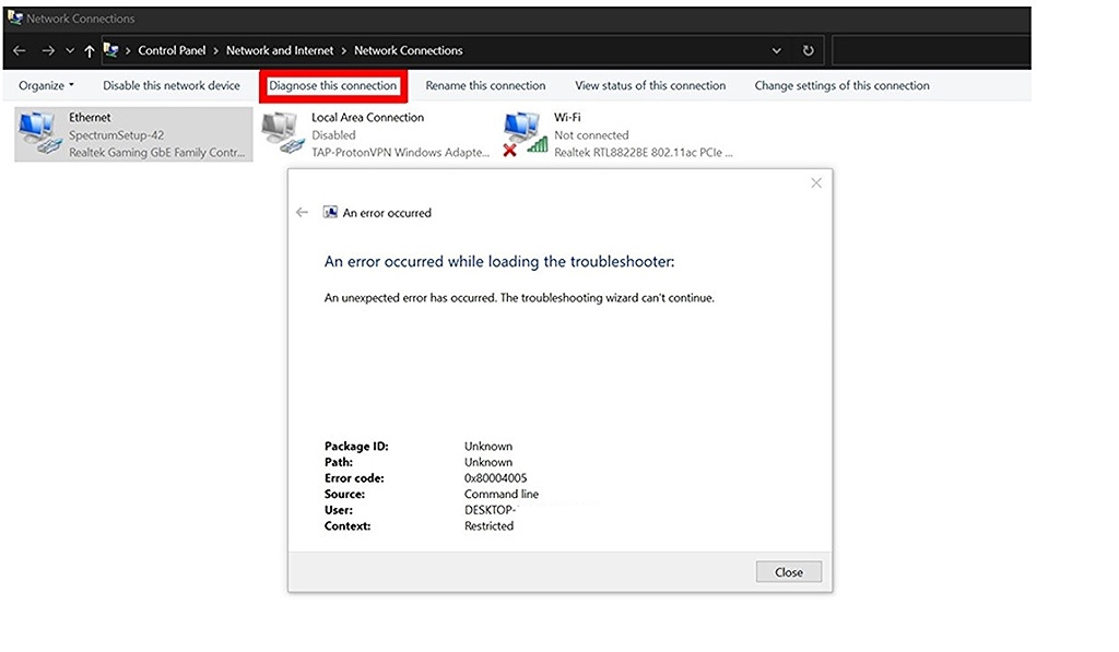 Network Adapters "Diagnose This Connection" or "Validate" Still Not Working 9698b4f1-212a-4d67-a8d6-58a8cf34a24d?upload=true.jpg