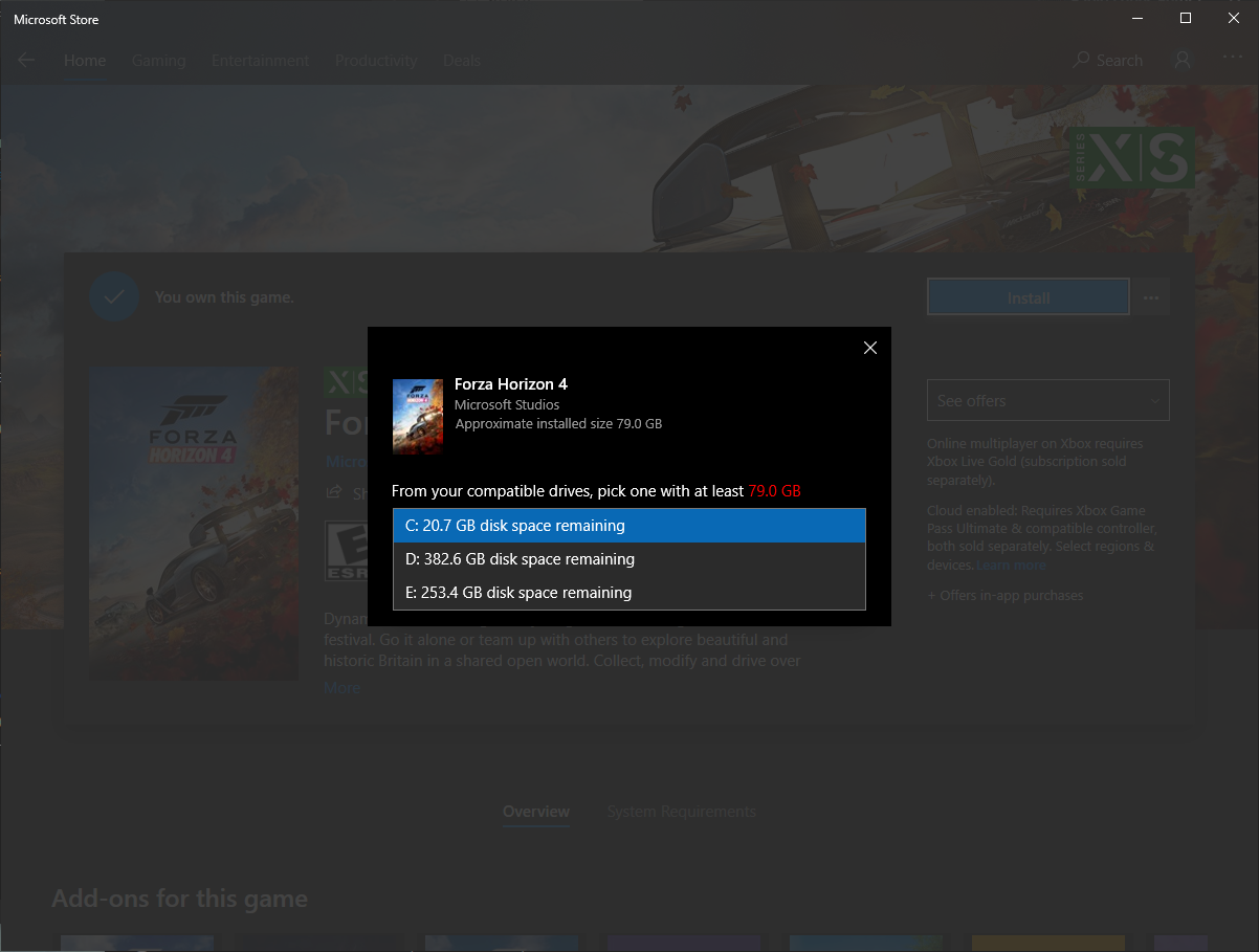 Can not install Forza Horizon 4 in D: drive 96a42952-8dc8-4dd7-9052-923615e7331b?upload=true.png