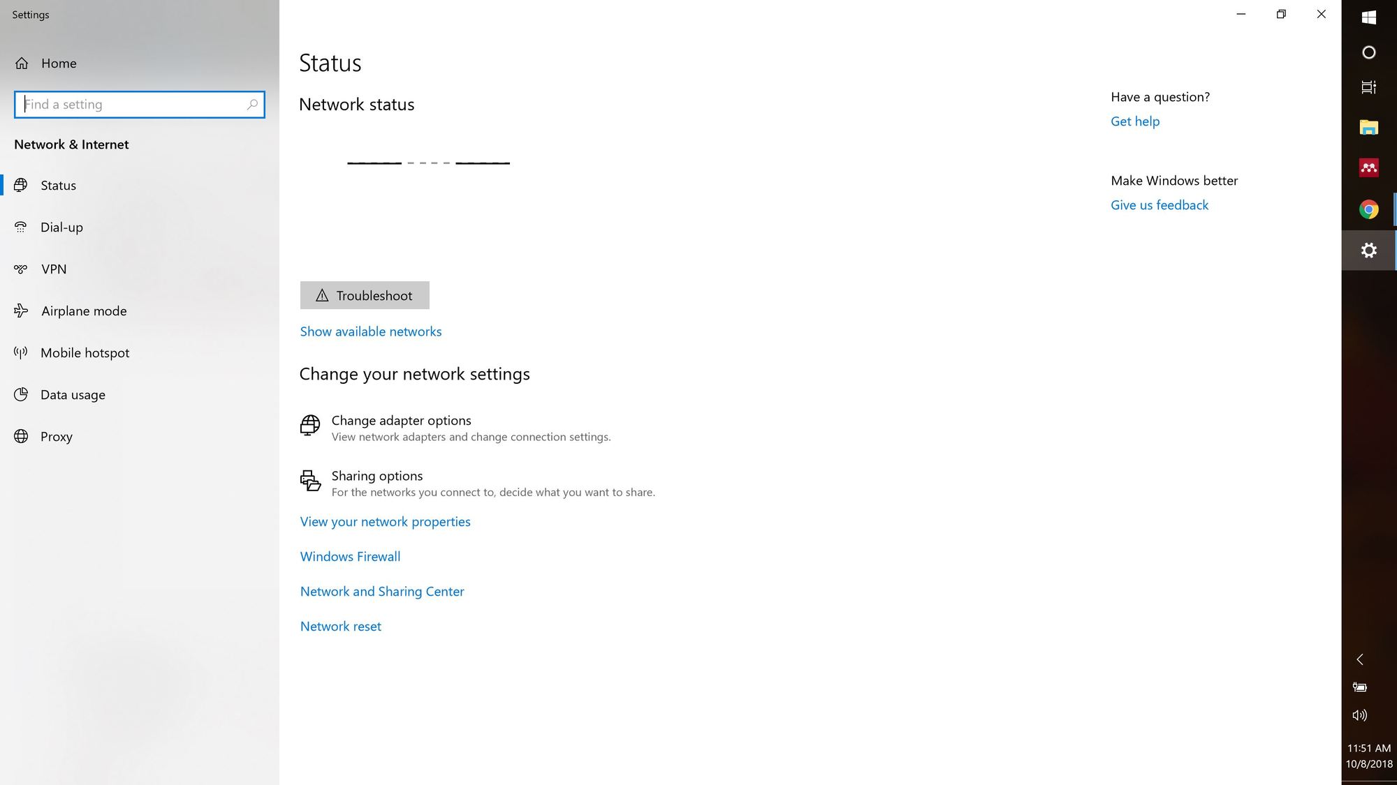 Wifi status appears as a dashed line - cannot find networks (though my computer connects to... 9706e6cc-3e6e-4a7f-9900-b2eff09bf98e?upload=true.jpg