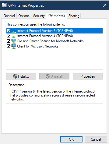 I enable Ipv6, But it disable Automatically..in my Dial-up modem connection, Windows 10... 974d28a9-62a0-44e4-a230-9db28a1f6071?upload=true.png