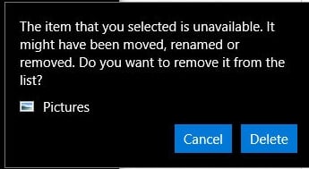 Trying to Delete Files/Links - OneDrive Issue 97524d1485970966t-delete-file-link-message.jpg