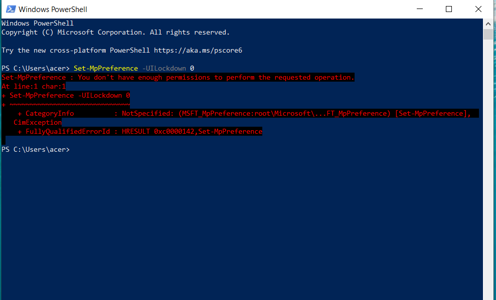 My virus and threat protection is saying page not available. 97821241-30d0-4859-8374-02f8d72cb1e2?upload=true.png