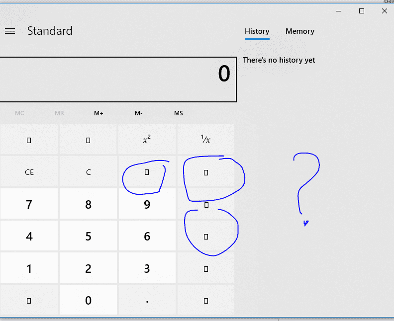Calculation symbols are shown as boxes in the app calculator on WIn10, which font is needed... 9786e557-2f60-4599-beb1-31415cf59a33?upload=true.png