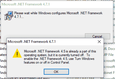 Unable to install microsoft .Net.4.7.1 and .Net.4.7.2 on Windows 10 1703 97a54791-a9e3-40c1-868a-91da54f8b16f?upload=true.png
