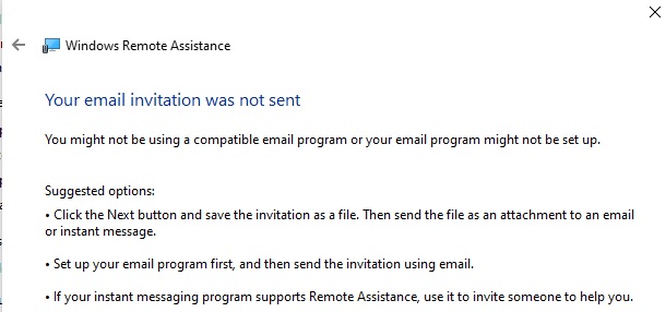 Windows Remote Assistance MSRA on Win 10 - Send email invite won't work 980bbc0e-df79-4a06-b334-520bfa1770f4?upload=true.jpg
