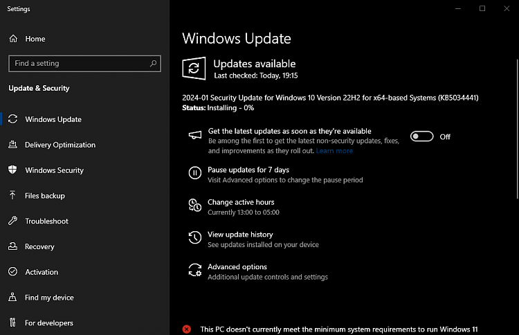 Microsoft confirms it can't fix KB5034441 0x80070643 error on Windows 10 980d1708629427t-windows-10-kb5034441-security-update-fails-0x80070643-errors-2024-02-22_19-16-50.png