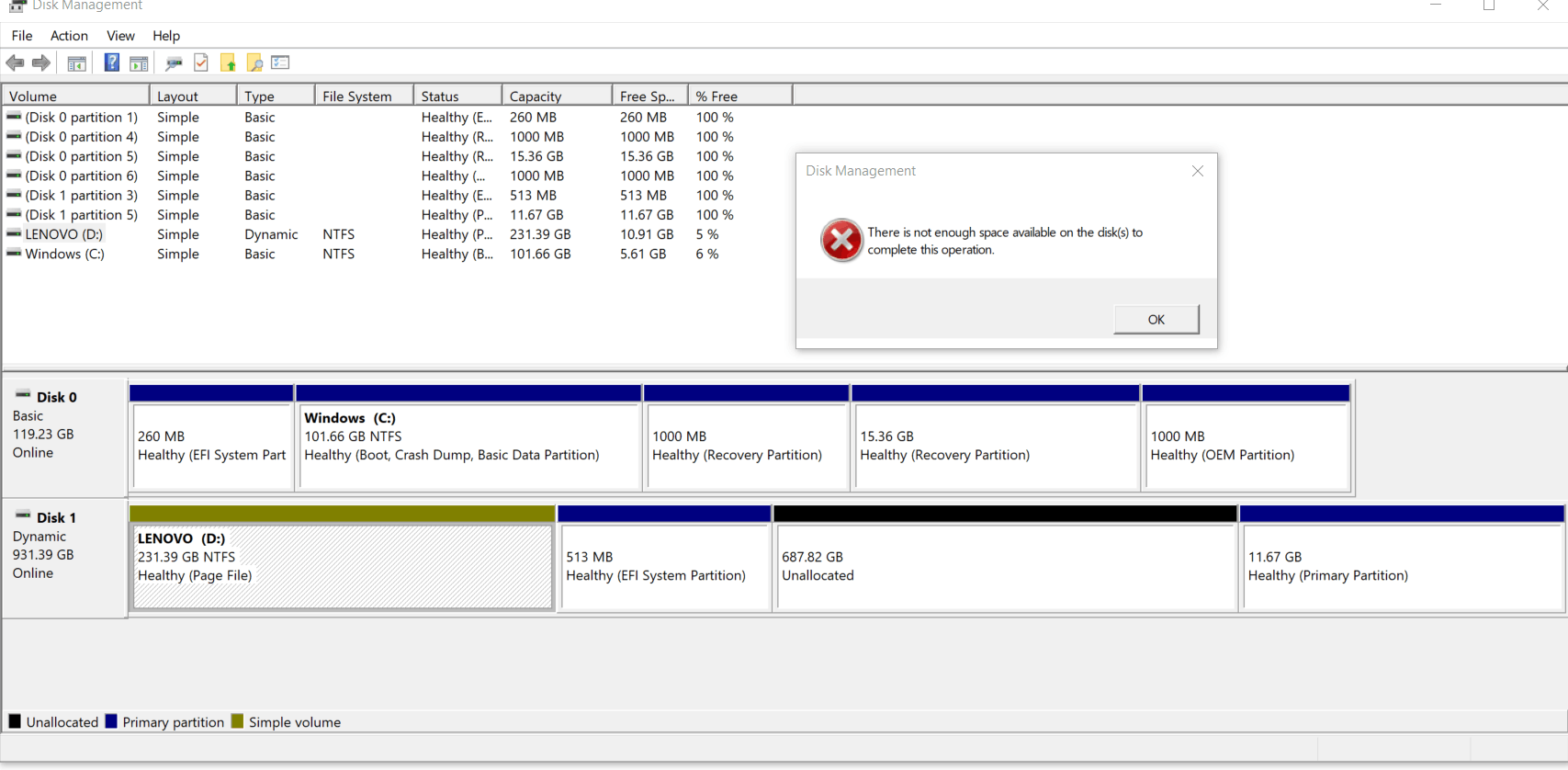 Extend Volume wizard tells me no available space on my D: disk 980f9cbb-2e82-43f1-900a-6728d4d4b6b0?upload=true.png