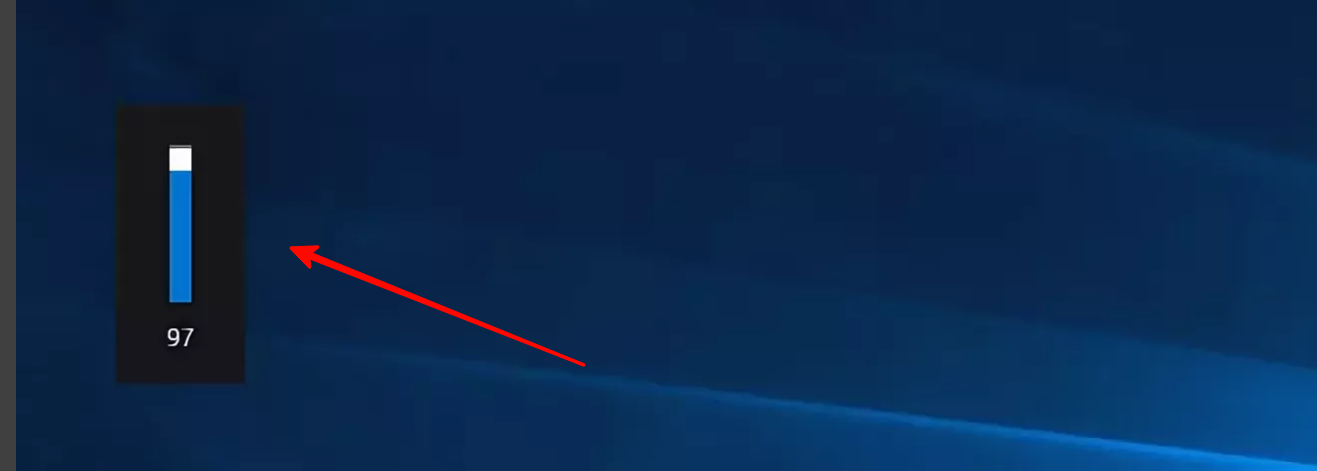 Does not display the volume/brightness level 985f4986-4d75-4cc4-a1ef-5a5d7ae891dc?upload=true.png