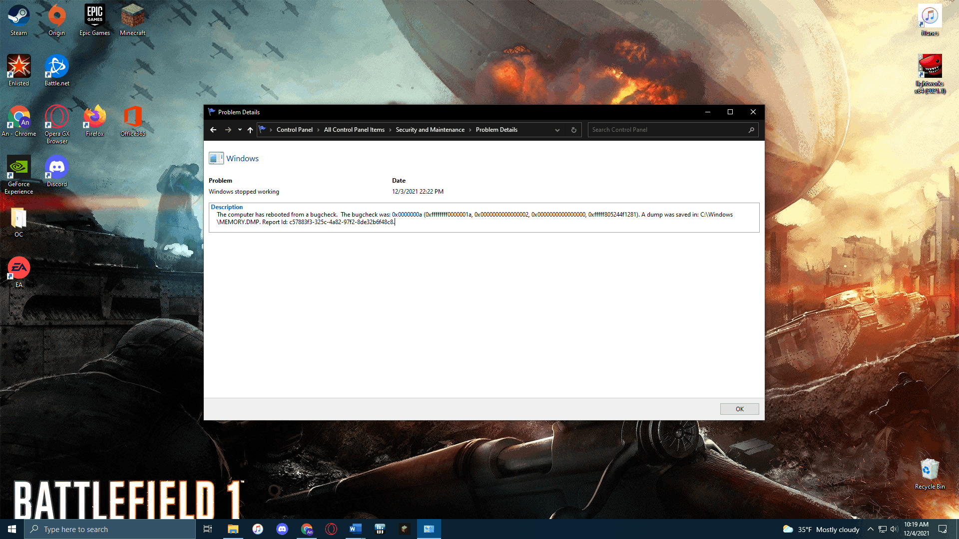 Pc keeps BSOD I have no idea whats causing it anymore. iqrl_not_less_or_equal error 98aa3cdf-1bc9-45d7-bb03-22b1f794ab87?upload=true.png