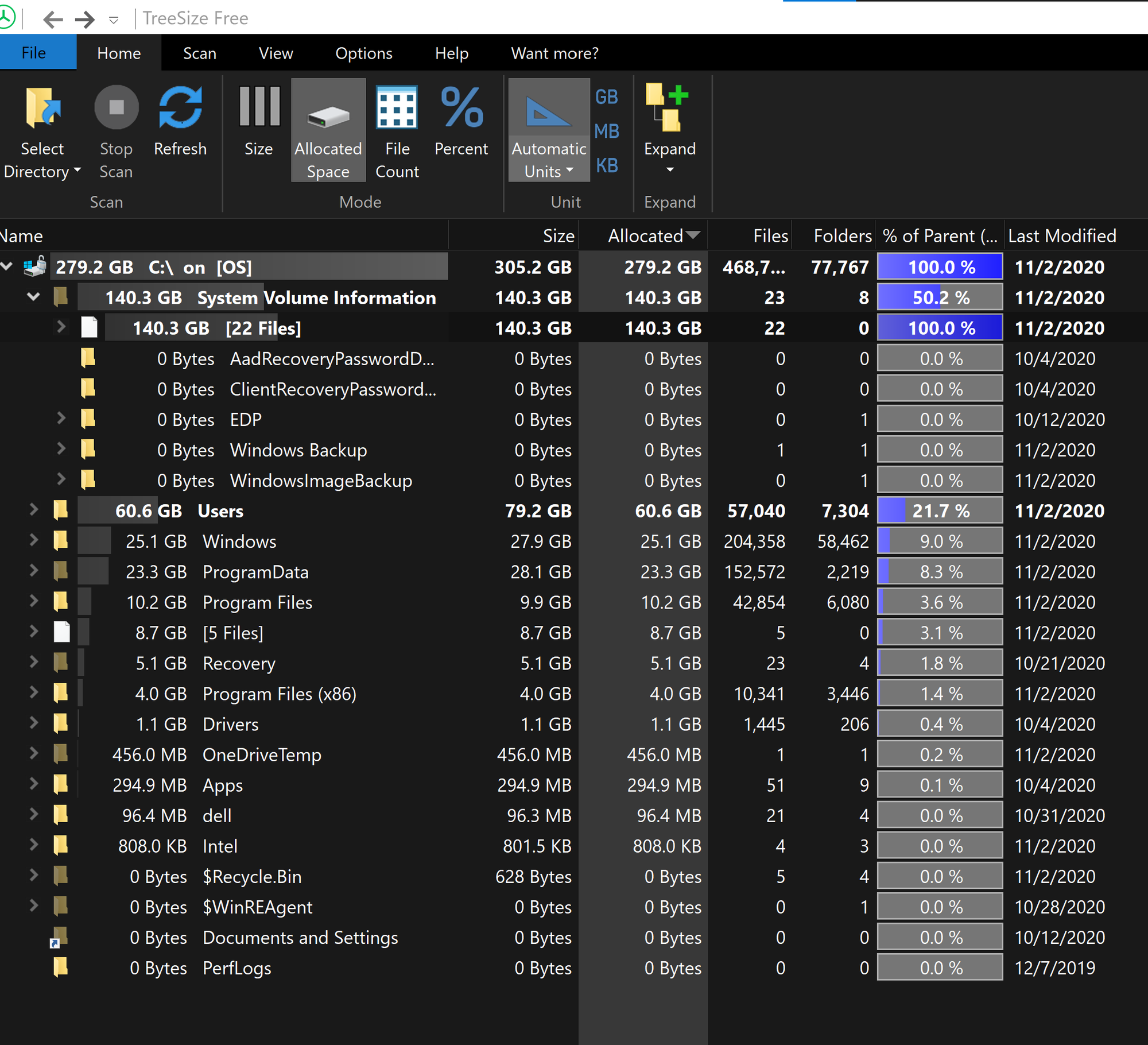 System Volume Information more than 100GB on new PC 98d652d4-968c-4d6c-b472-7e6439d54568?upload=true.png