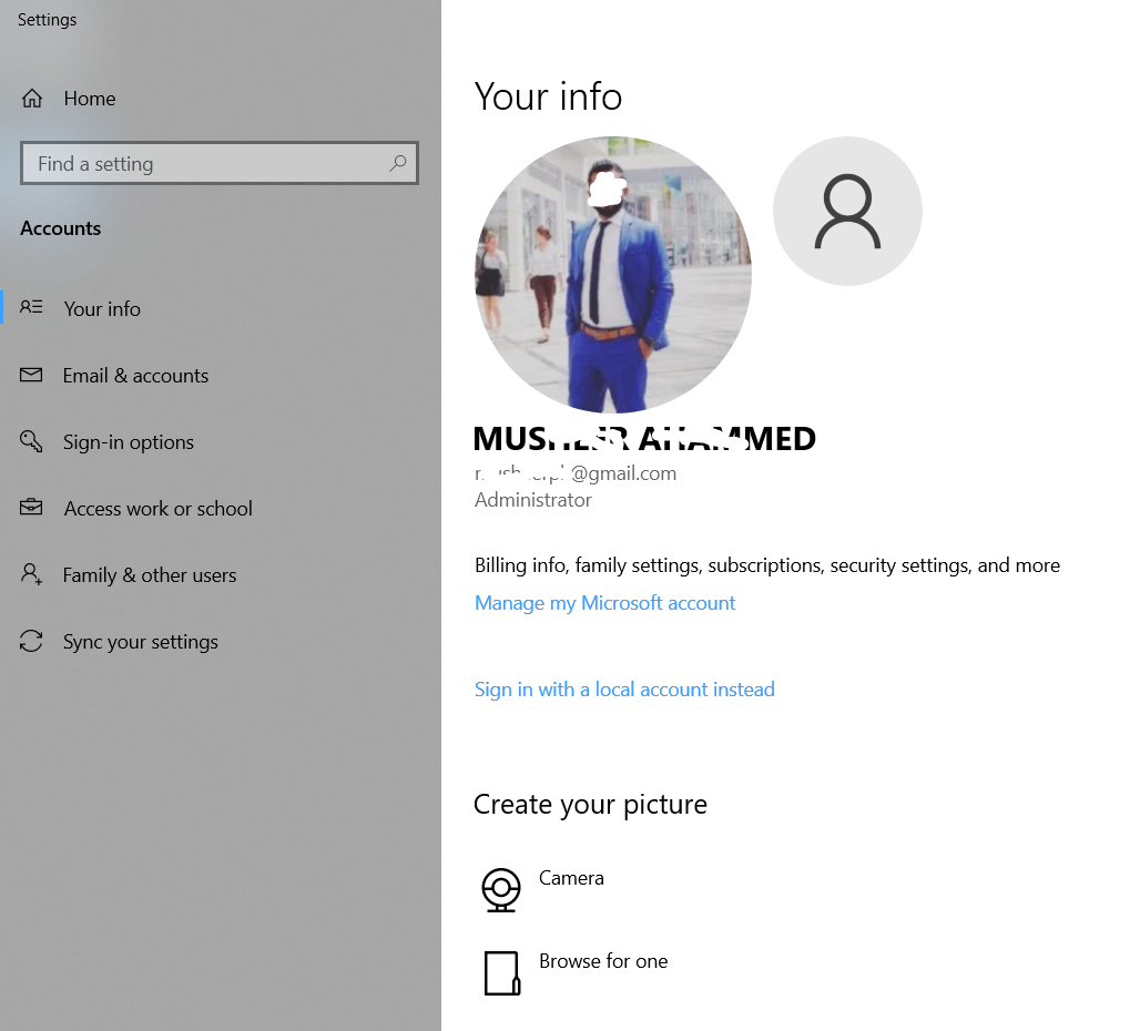 Why I have two user info profile with same name when I signed in the user account with only... 98ec1861-13a8-4217-9043-7da787776590?upload=true.png