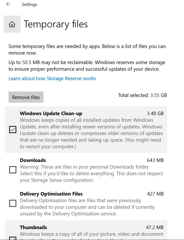What is the ms-settings command to open the "Temporary files" setting? 98ee61b9-bb98-4c01-9e7f-c0c376cb6145?upload=true.jpg