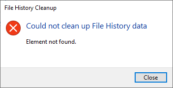 File History: Element Not Found Error on Windows 10 May 2004 98f82947-b318-4ecc-81bf-701e05410d00?upload=true.png