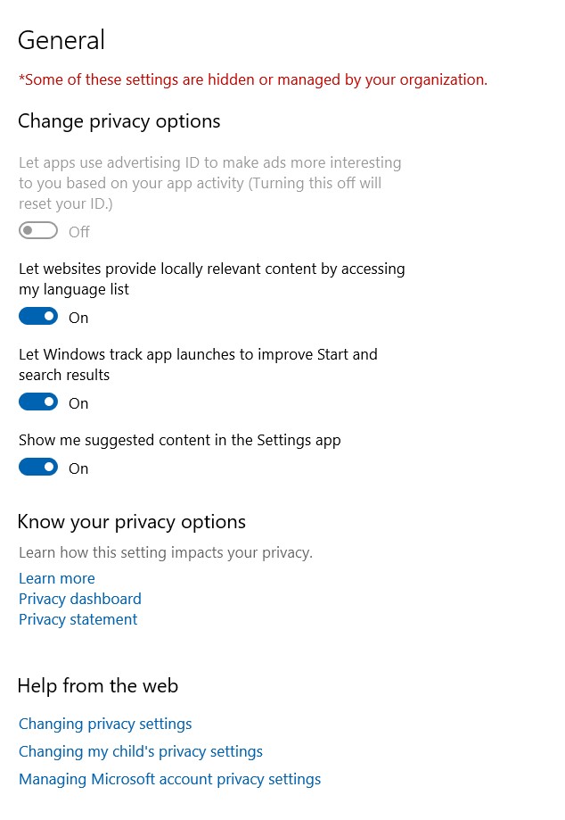 Cannot remove "Some Settings are Managed By Your Organization" message on my administrator... 991fb94b-5e54-4389-bede-1559e6758999?upload=true.jpg