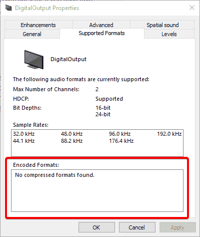 only stereo - Dell 7577 and Denon x3200w no passthrough/bitstream 99407a52-3775-405b-879f-b05a3c80bf3d?upload=true.png