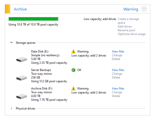 Stogare Spaces reports wrong pool capacity 99467b4b-e781-4f60-a1ef-0c5c7a54d361?upload=true.png