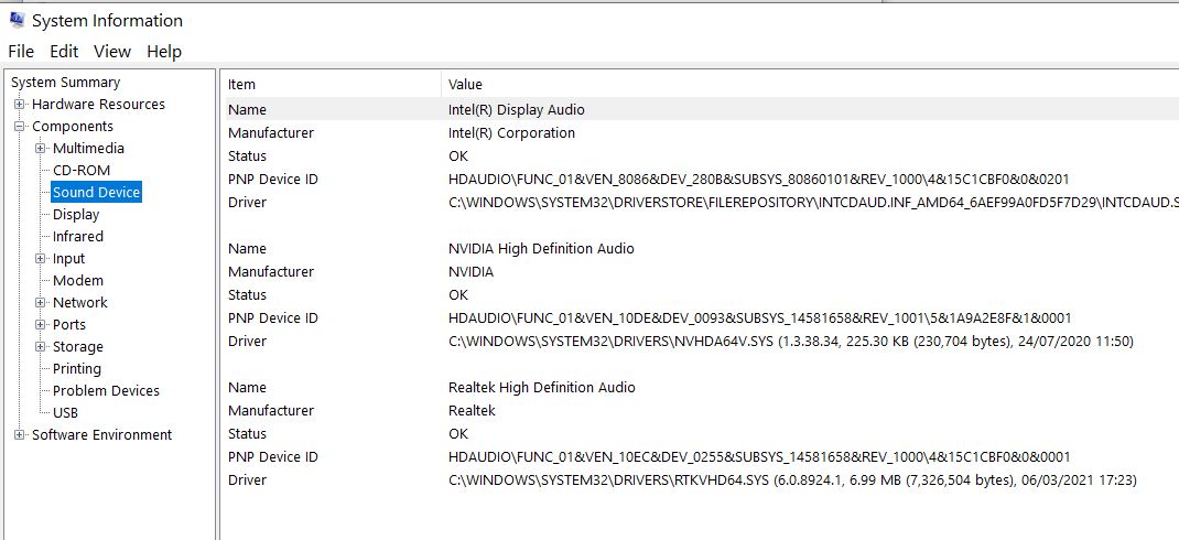 My pc has just updated to Win 10 64-bit SP:	10.0.18363 and the sound control panel doesn't... 99501a19-baec-4070-abc8-49a5e94039f9?upload=true.jpg