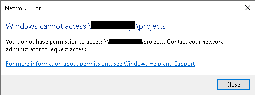 Windows 10 1909 - Suddenly can't access network folder - Your folder can't be shared 995d14d2-fea3-42c7-814d-35c7dc3a371e?upload=true.png
