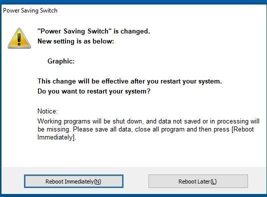1809 error kept saying reboot after I update to 1809 and it says power saving switch... 9975af9e-bf41-4cfe-83d1-5bea597f2af0?upload=true.jpg