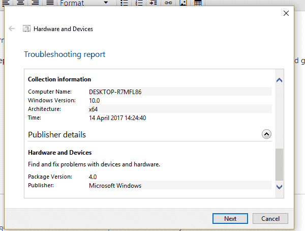 Windows 10 Device Performance and Health incorrectly reporting driver issue 99a3dc7a-65ec-4197-b426-056d64684ddb.png