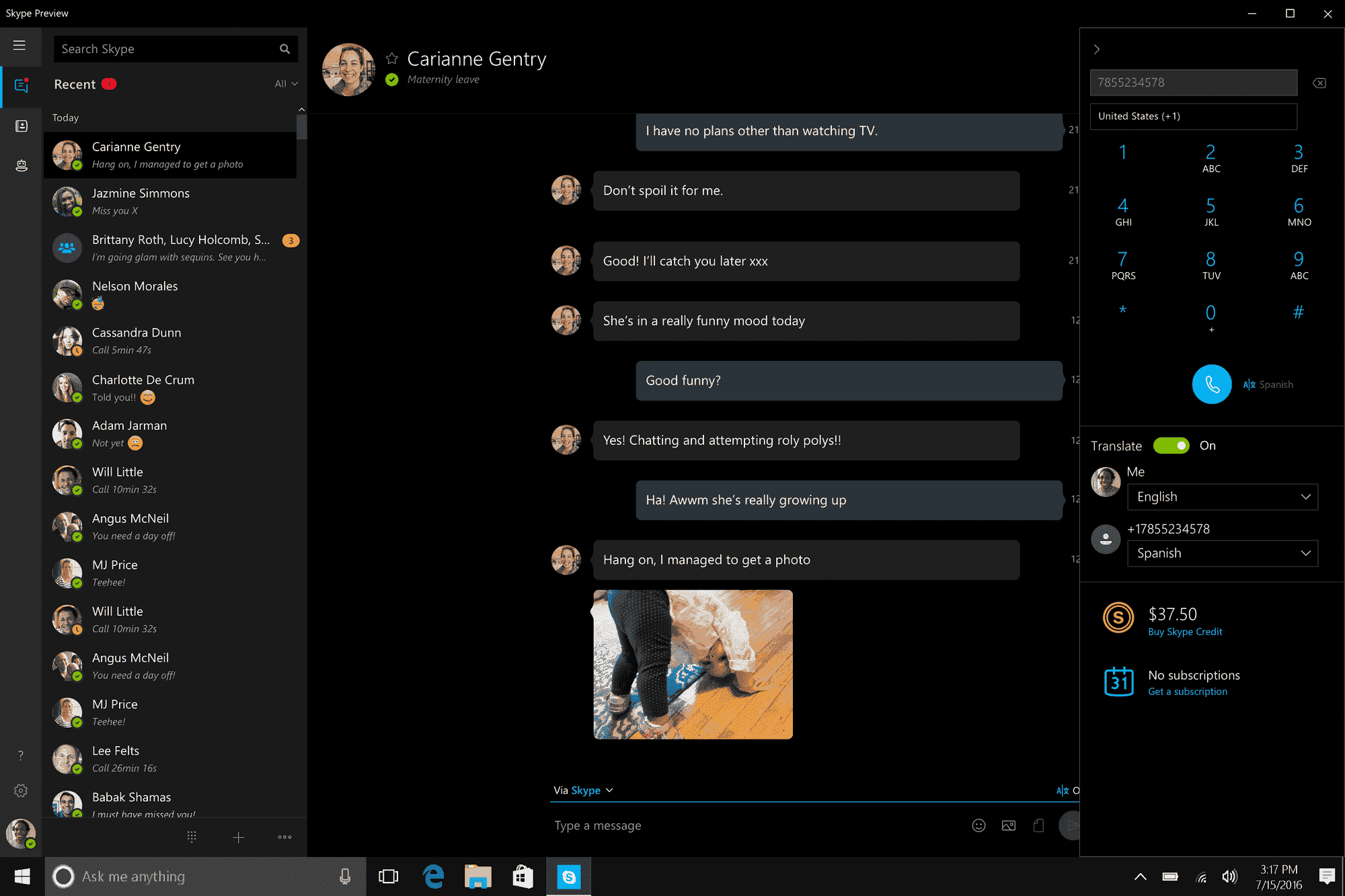 Skype Insider Preview app 8.29.76.16 adds Archive Conversations 9a3fe322-c0ad-4eff-9b69-360ed501a3d4.png?n=UWP%20Desktop%20PSTN%20translation.png