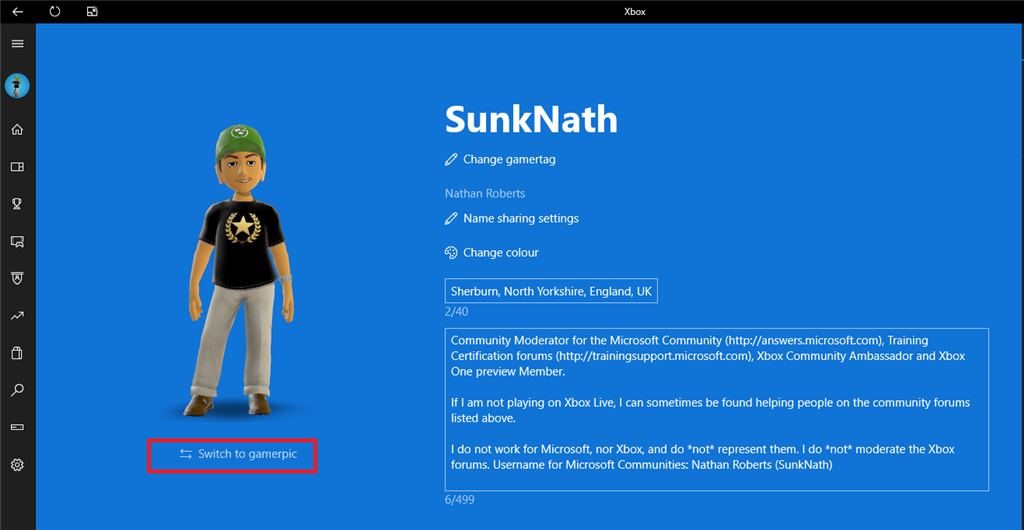 How do you change your profile picture on the Xbox (Beta) app for Windows 10? 9af40d49-3d9d-4c72-b8a5-1c710c9ef315.png