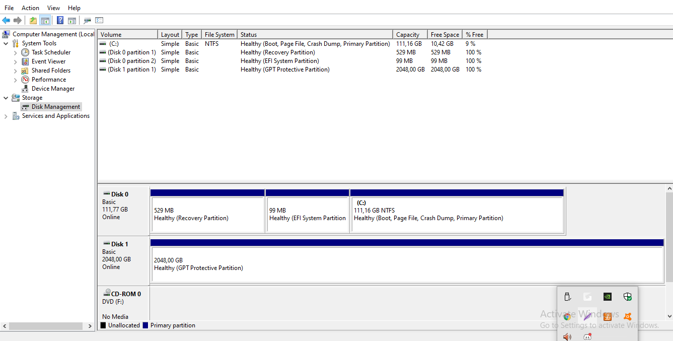 Local disk E and D dissapeard. 9afa0345-40e0-4c07-ba7a-ebf1f962f148?upload=true.png