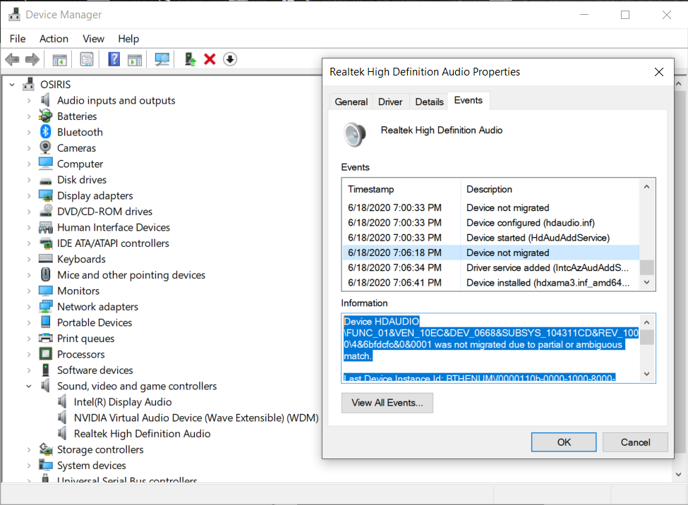 Realtek High Definition Audio not migrated. Any ideas? 9b4c602f-7fbf-4452-a0e1-ab5eb2f27114?upload=true.png