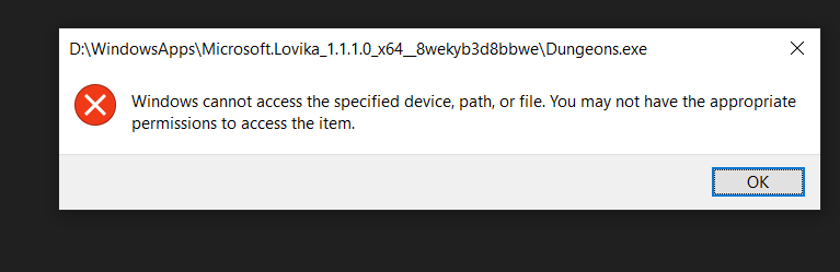 Minecraft dungeons not working even though i already owned/bought it. How can i fix this? 9b5be09f-3ad3-4269-9a38-11d3d756b4a4?upload=true.png