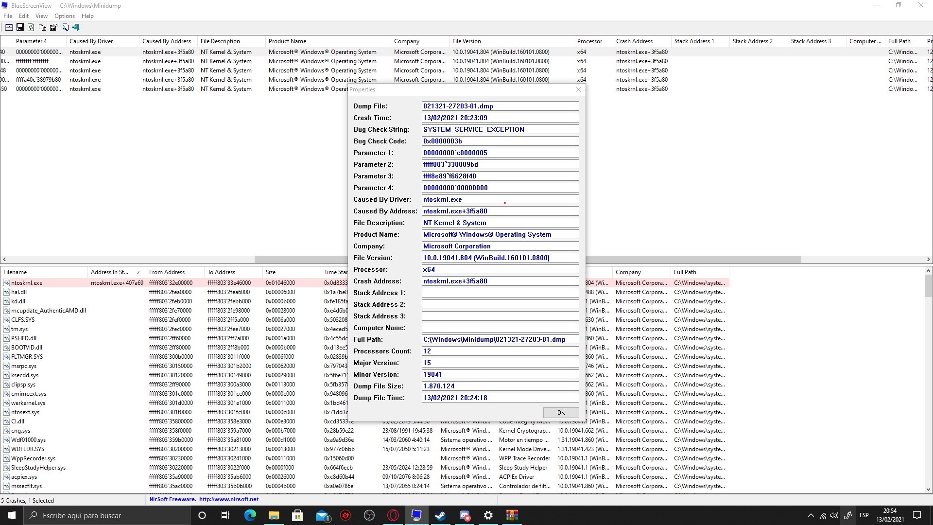 BSOD error ntoskrnl.exe+3f5a80 9b67ac1e-4ed1-422a-b468-a37508bc67a8?upload=true.jpg