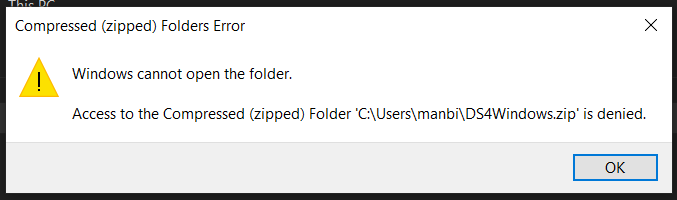 Access to the compressed zipped folder is denied 9b92c30f-2f4f-45f2-a7de-da8a379081e6?upload=true.png