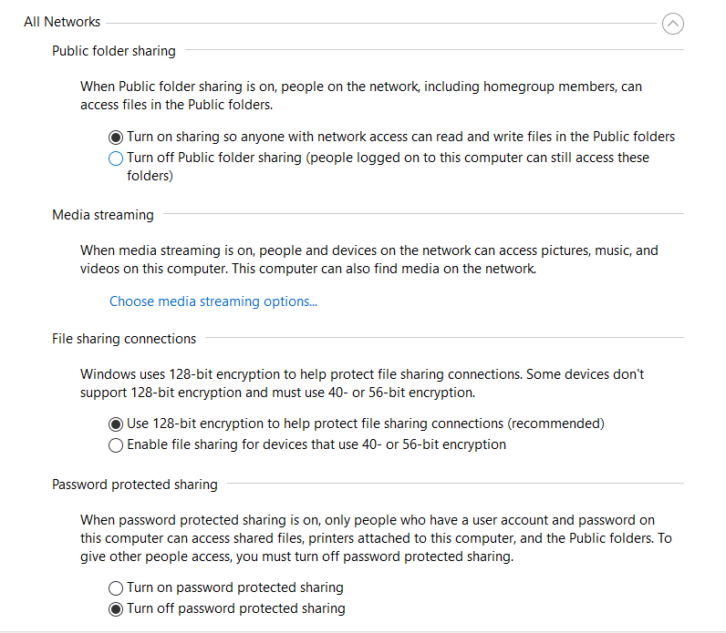 I cannot find any other devices on my network on latest Win10 9c57f576-efab-4f2d-9e23-8d415d675e08?upload=true.png
