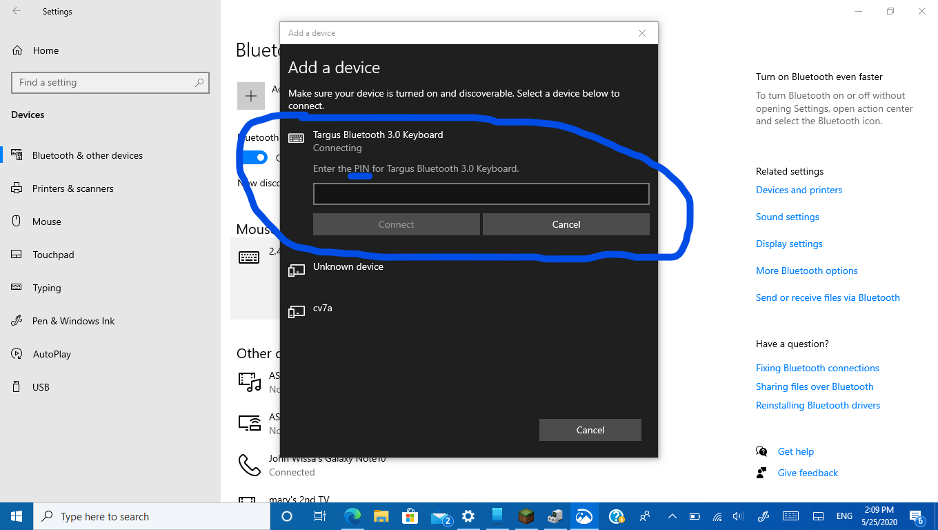 I am having trouble connecting a Bluetooth keyboard to my Windows 10 Laptop 9cb81c01-7554-4771-be43-f5c3f160a5d6?upload=true.png