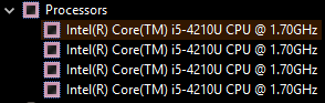 Task Manager is only showing only half of my cores and logical processors. 9cf1a426-818e-43fc-98b2-1e5a6f3ab061?upload=true.png
