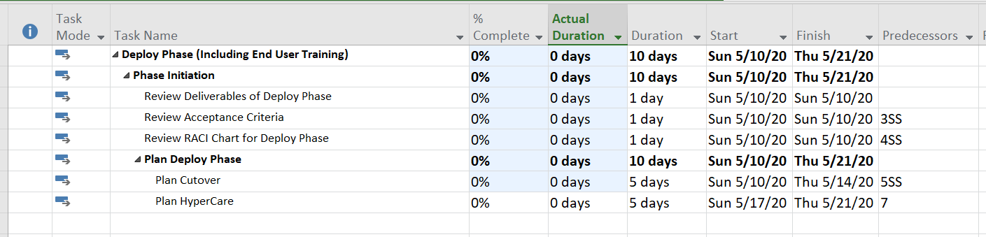 Microsoft Project 2016 - Overall Actual duration is being calculated wrong while using... 9d3833a2-ad93-4287-89ee-393e8ded2c46?upload=true.png