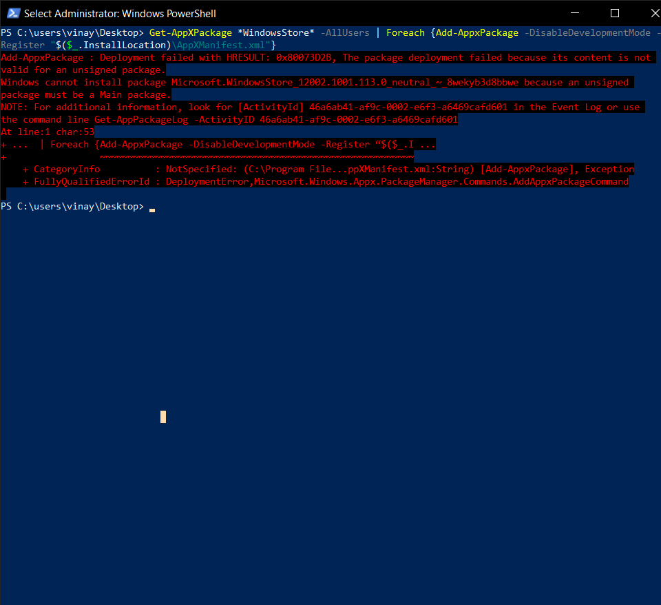 My microsoft store disappeared all of sudden? 9d6239a2-84d4-480d-b213-e181098142b5?upload=true.png