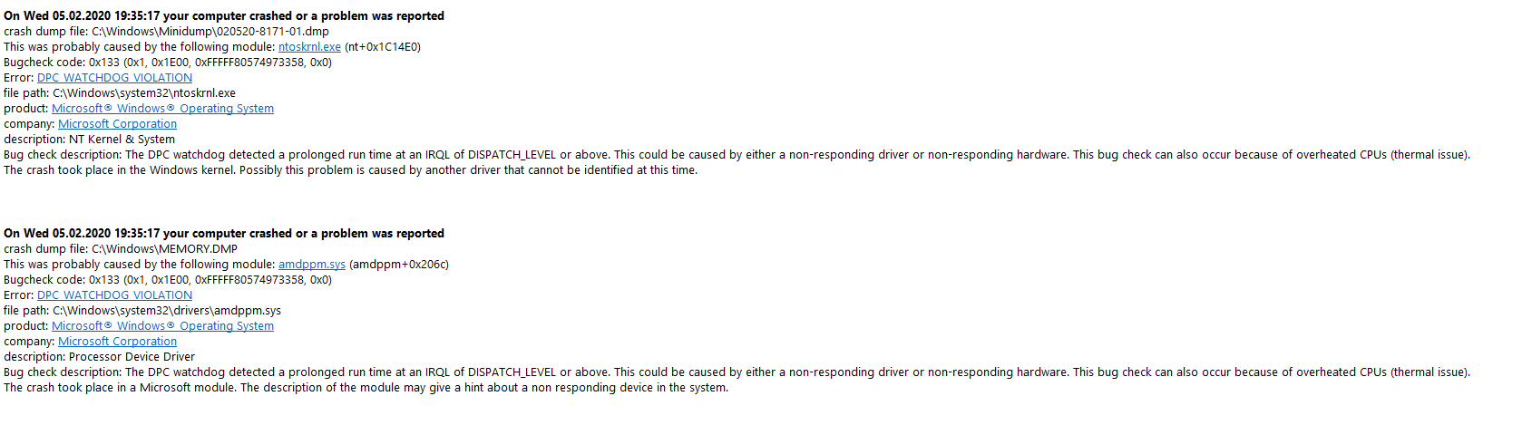BSOD because of amdppm.sys 9dc29cda-c508-45b8-a0ae-3f4b3f1b110b?upload=true.png
